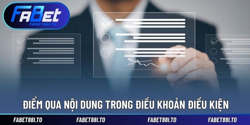 Điểm qua nội dung được FABET.COM quy định